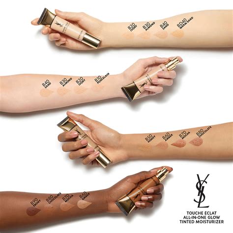 ysl touché eclat all in one glow foundation|ysl touche eclat cushion shades.